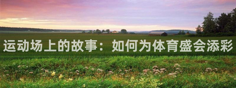 kok中欧体育：运动场上的故事：如何为体育盛会添彩