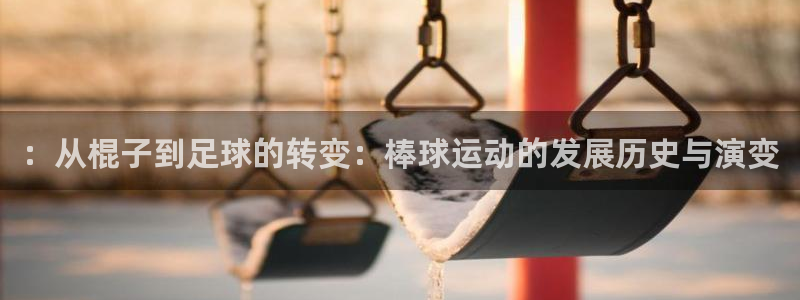中欧体育官网入口：：从棍子到足球的转变：棒球运动的发展历史与演变